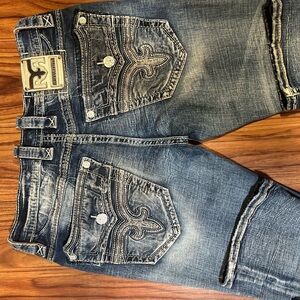 Rock Revival Sz. 34x30 Sunburst Slim Boot Cut jeans
